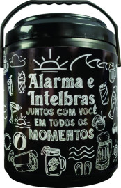 Cooler para 12 latas - PRETO